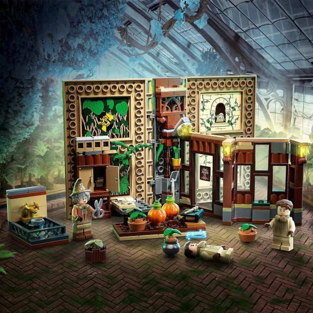 Lego Harry Potter Учёба в Хогвартсе, Урок травологии foto
