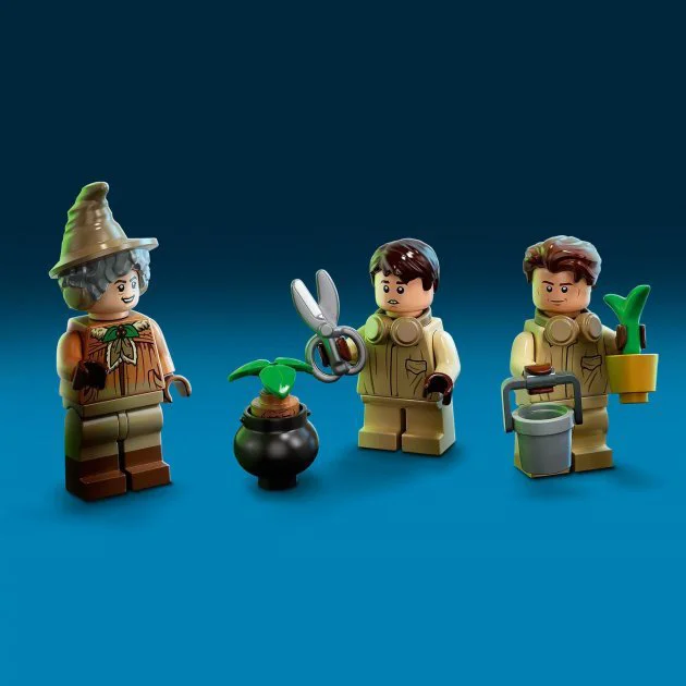 Lego Harry Potter Учёба в Хогвартсе, Урок травологии foto
