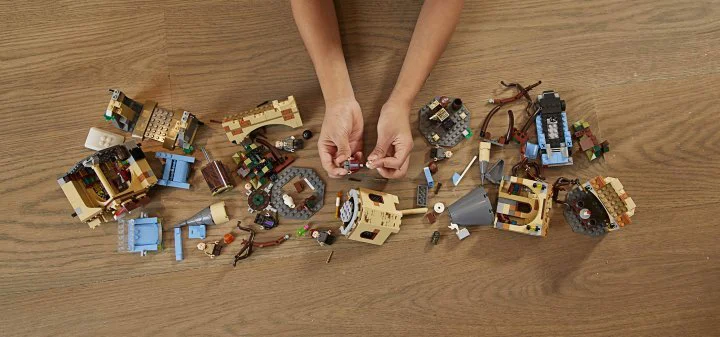 Lego Harry Potter Гремучая ива foto
