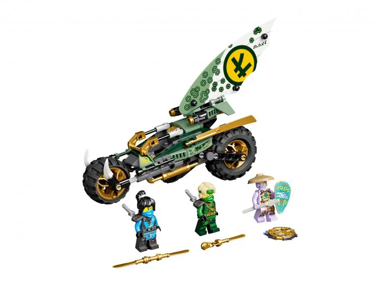 Lego Ninjago Мотоцикл Ллойда для джунглей foto