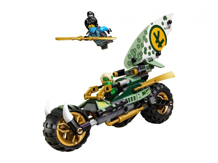 LEGO Ninjago Lloyd's Jungle Chopper Bike foto