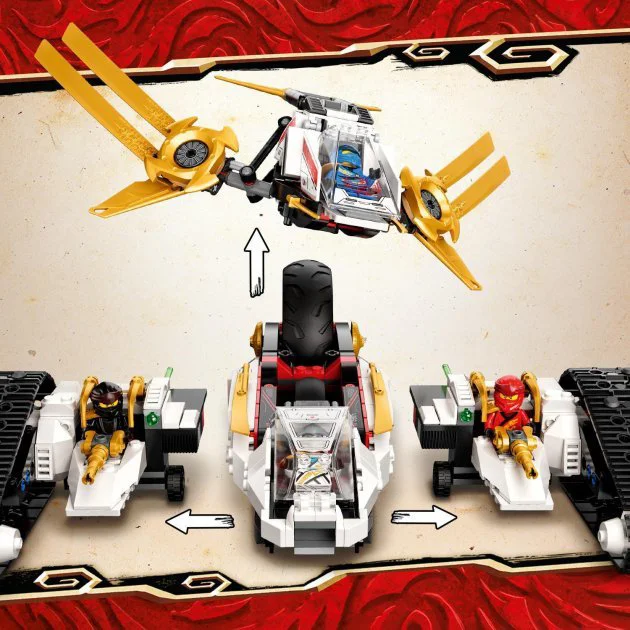 Lego Ninjago Ultra Sonic Raider foto