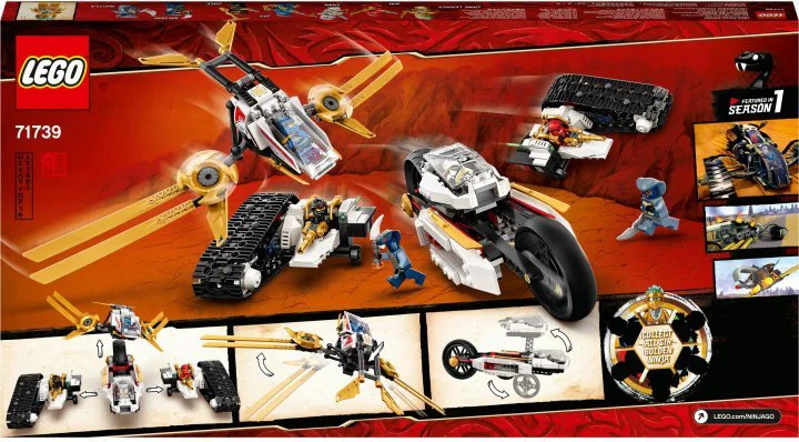 Lego Ninjago Ultra Sonic Raider foto