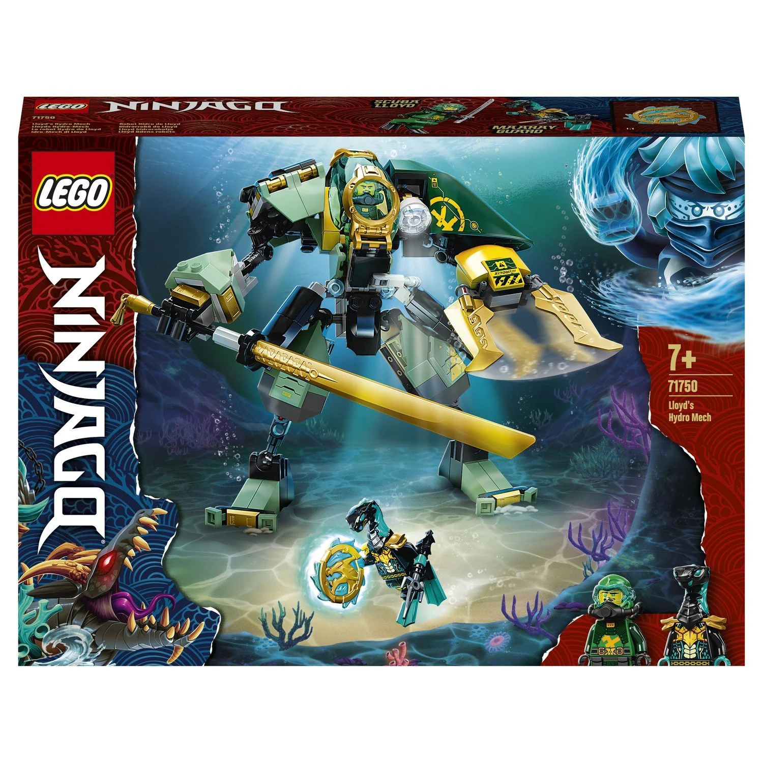 Lego Ninjago Lloyd's Hydro Mech foto