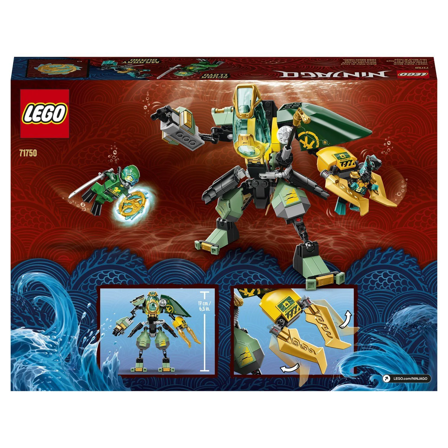 Lego Ninjago Lloyd's Hydro Mech foto