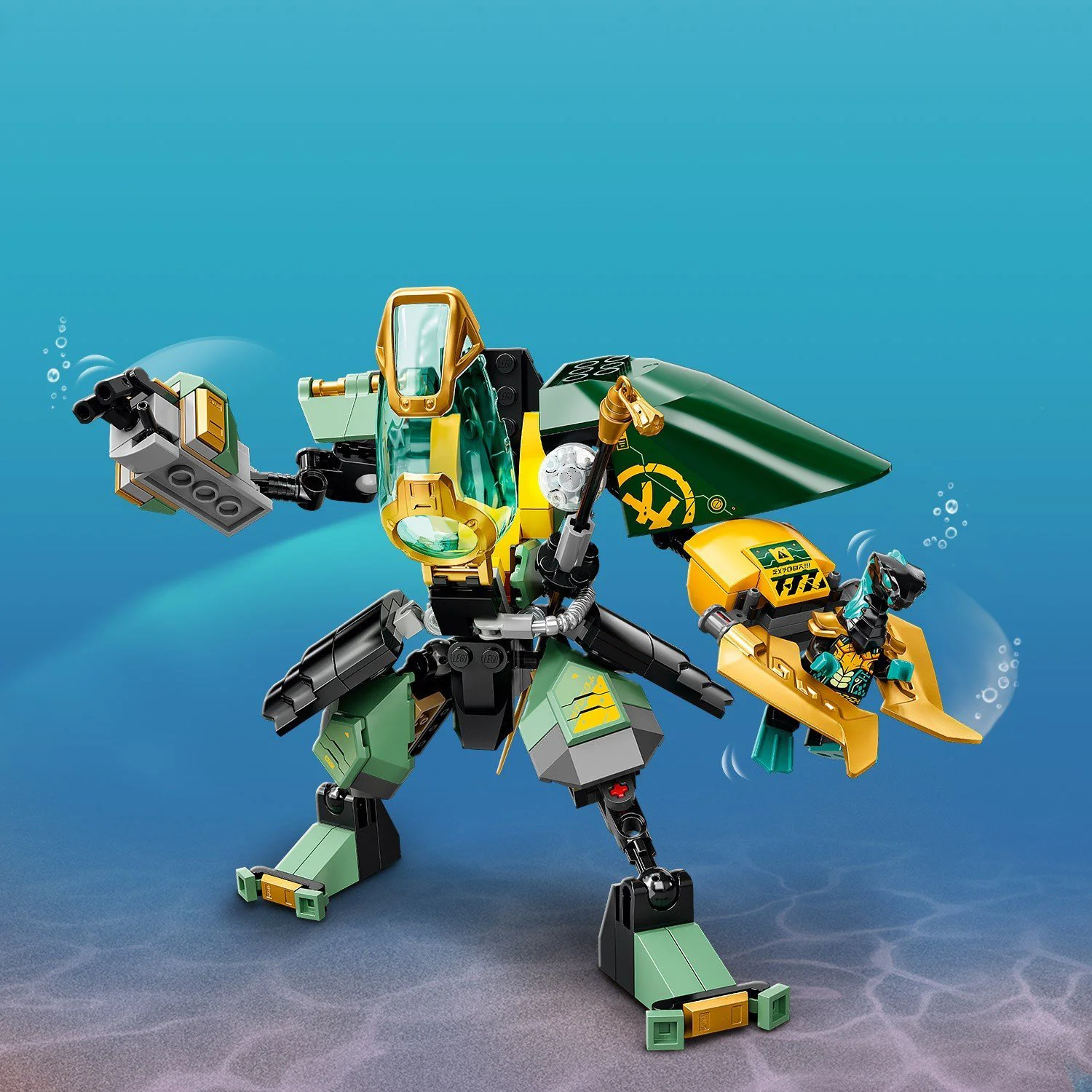 Lego Ninjago Lloyd's Hydro Mech foto