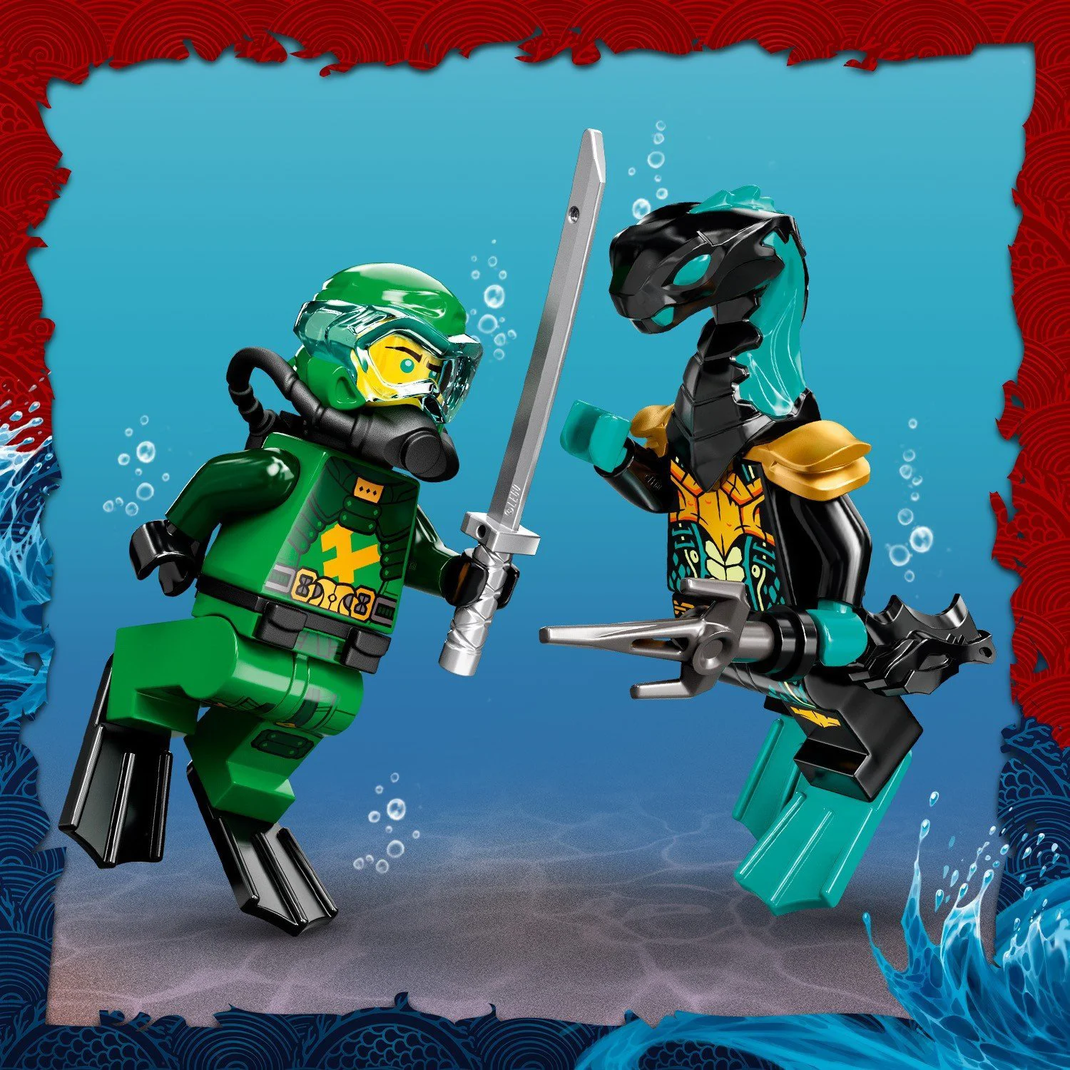 Lego Ninjago Lloyd's Hydro Mech foto