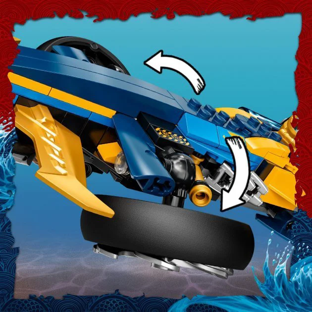 LEGO Ninjago Ninja Sub Speeder foto