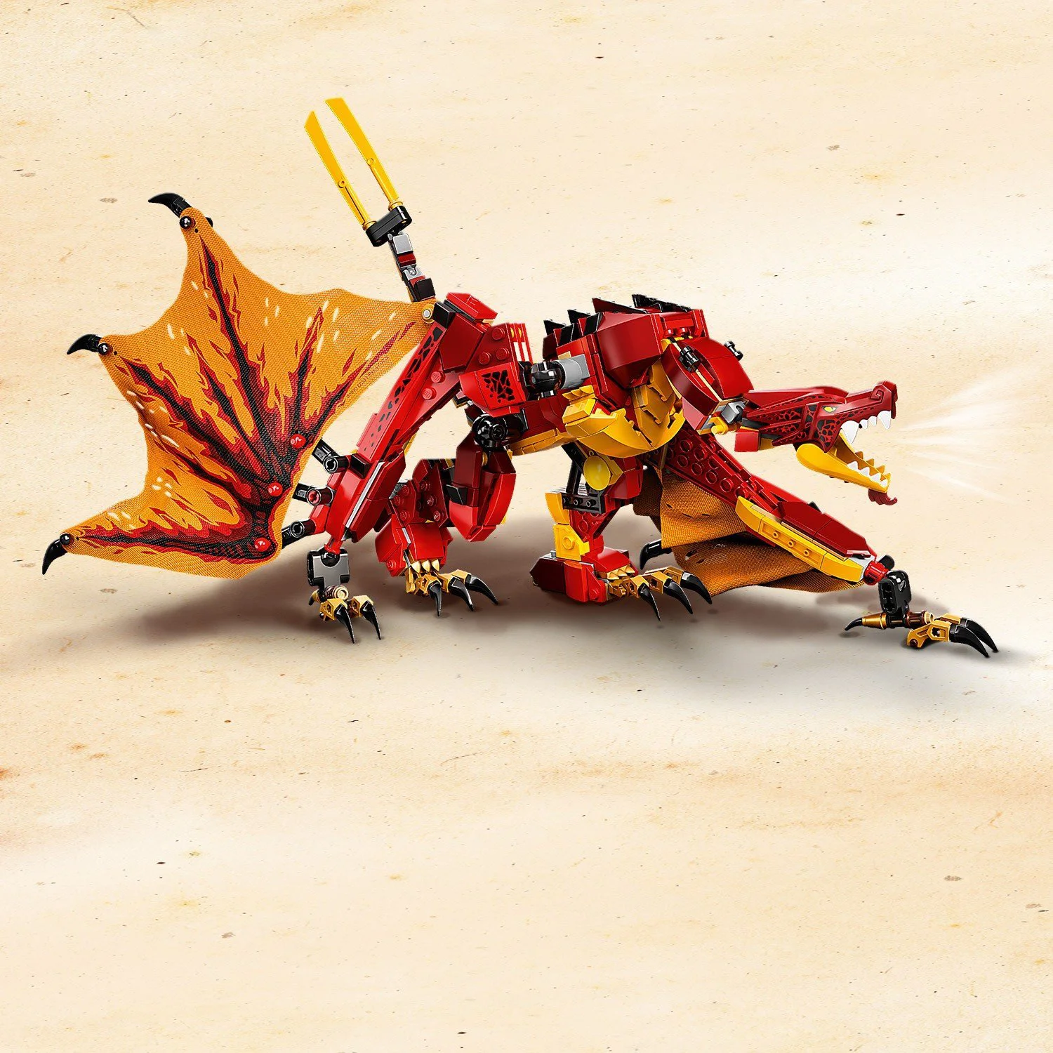 LEGO Ninjago Fire Dragon Attack foto