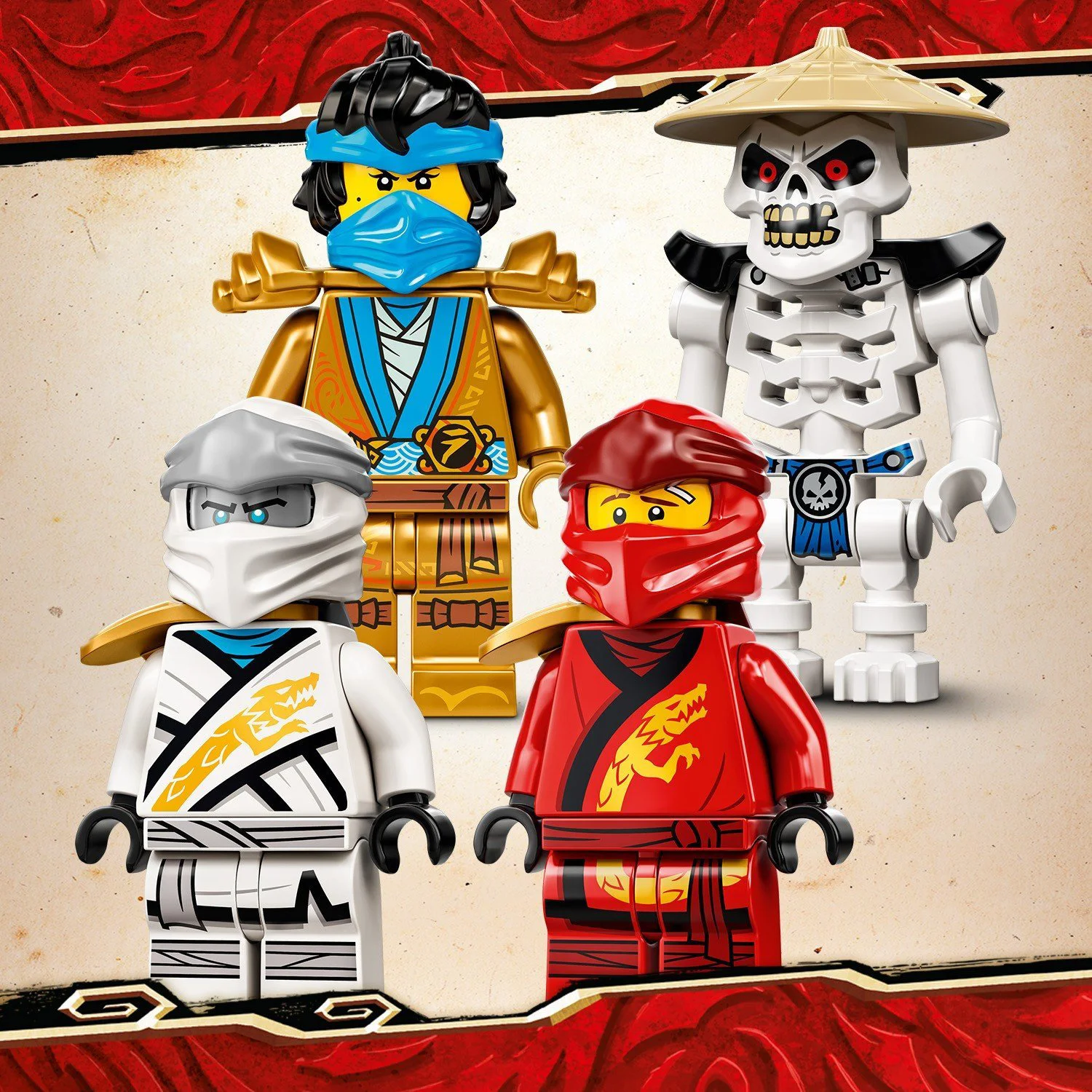 LEGO Ninjago Fire Dragon Attack foto