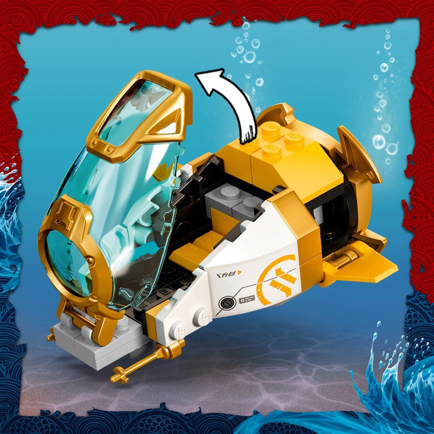 LEGO Ninjago - Water Dragon foto