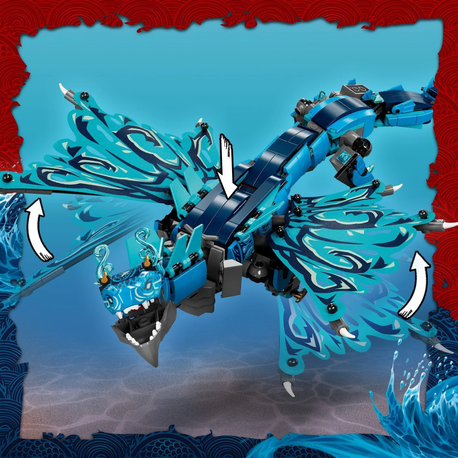 LEGO Ninjago - Water Dragon foto
