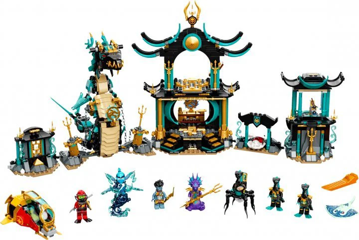 Lego Ninjago Храм Бескрайнего моря foto