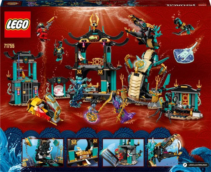 Lego Ninjago Храм Бескрайнего моря foto