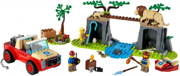 LEGO City Wildlife Rescue Off-Roader foto