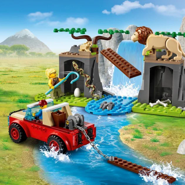 LEGO City Wildlife Rescue Off-Roader foto