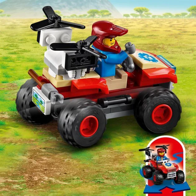 LEGO City Wildlife Rescue ATV foto