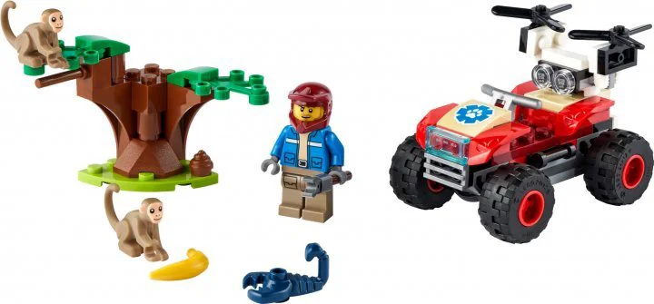 LEGO City Wildlife Rescue ATV foto