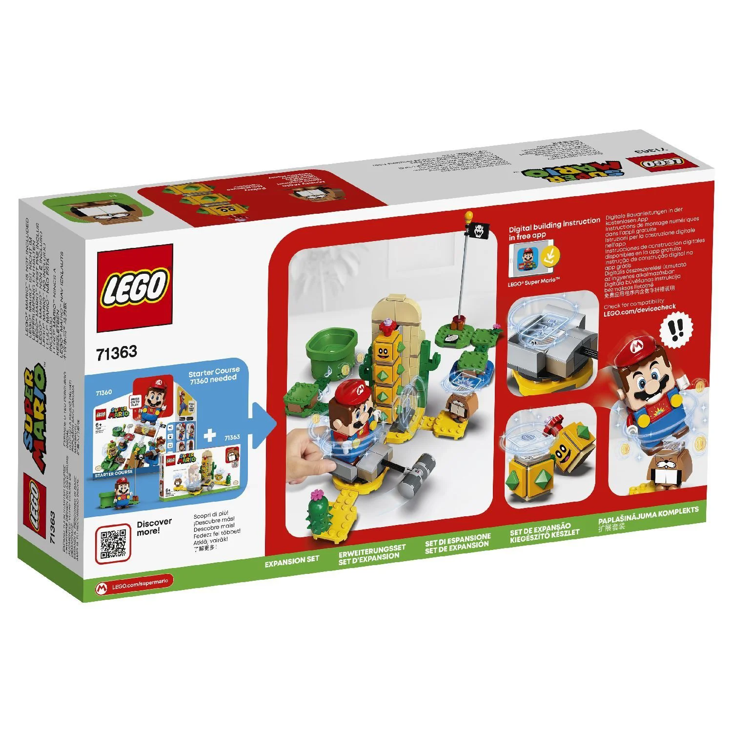 LEGO Super Mario Desert Pokey Expansion Set foto