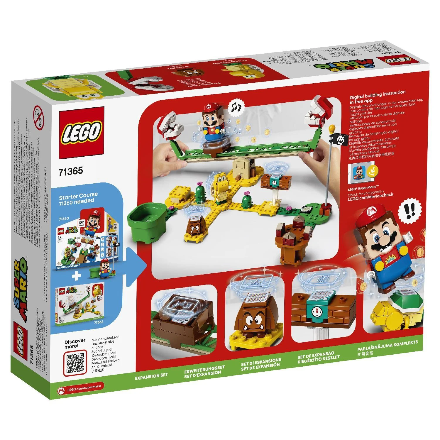 LEGO Super Mario Piranha Plant Power Slide Expansion Set foto