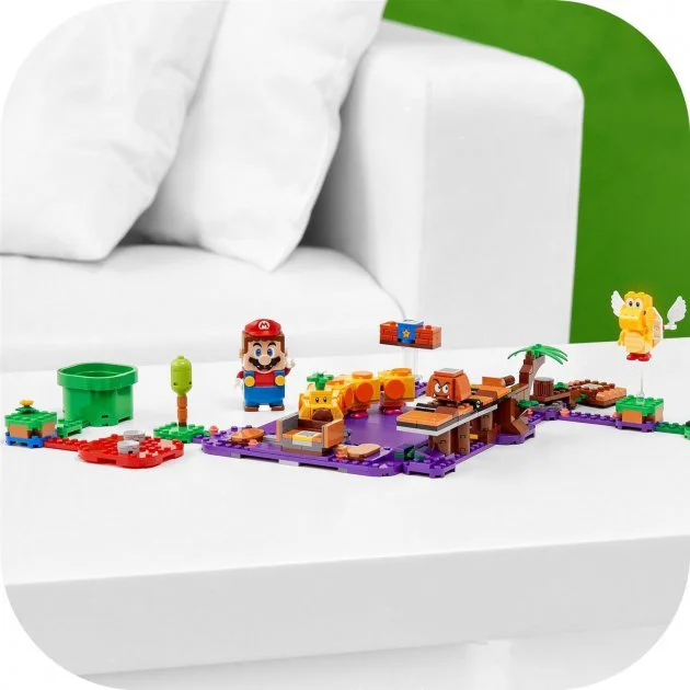 Lego Super Mario Дополнительный набор Ядовитое болото егозы foto
