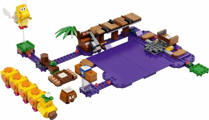 Lego Super Mario Дополнительный набор Ядовитое болото егозы foto