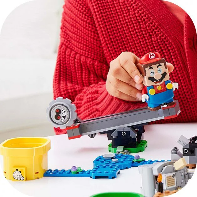 Lego Super Mario Reznor Knockdown Expansion Set foto