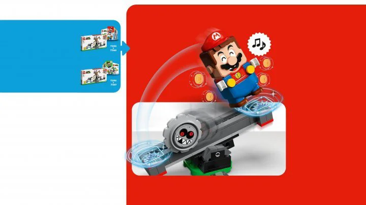 Lego Super Mario Reznor Knockdown Expansion Set foto