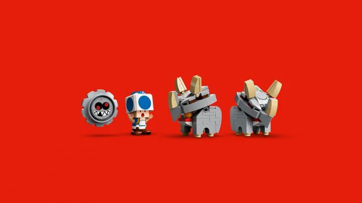Lego Super Mario Reznor Knockdown Expansion Set foto