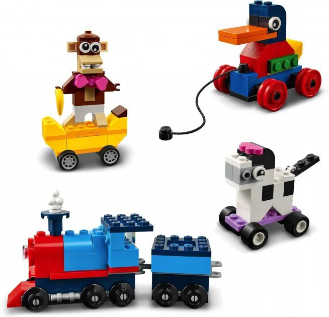 Lego Classic Кубики и колёса foto