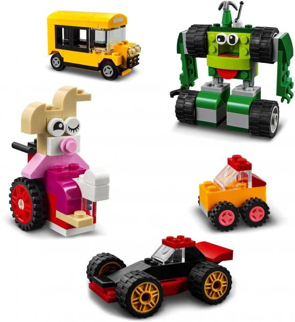 Lego Classic Кубики и колёса foto