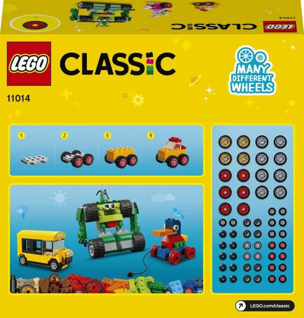 Lego Classic Кубики и колёса foto