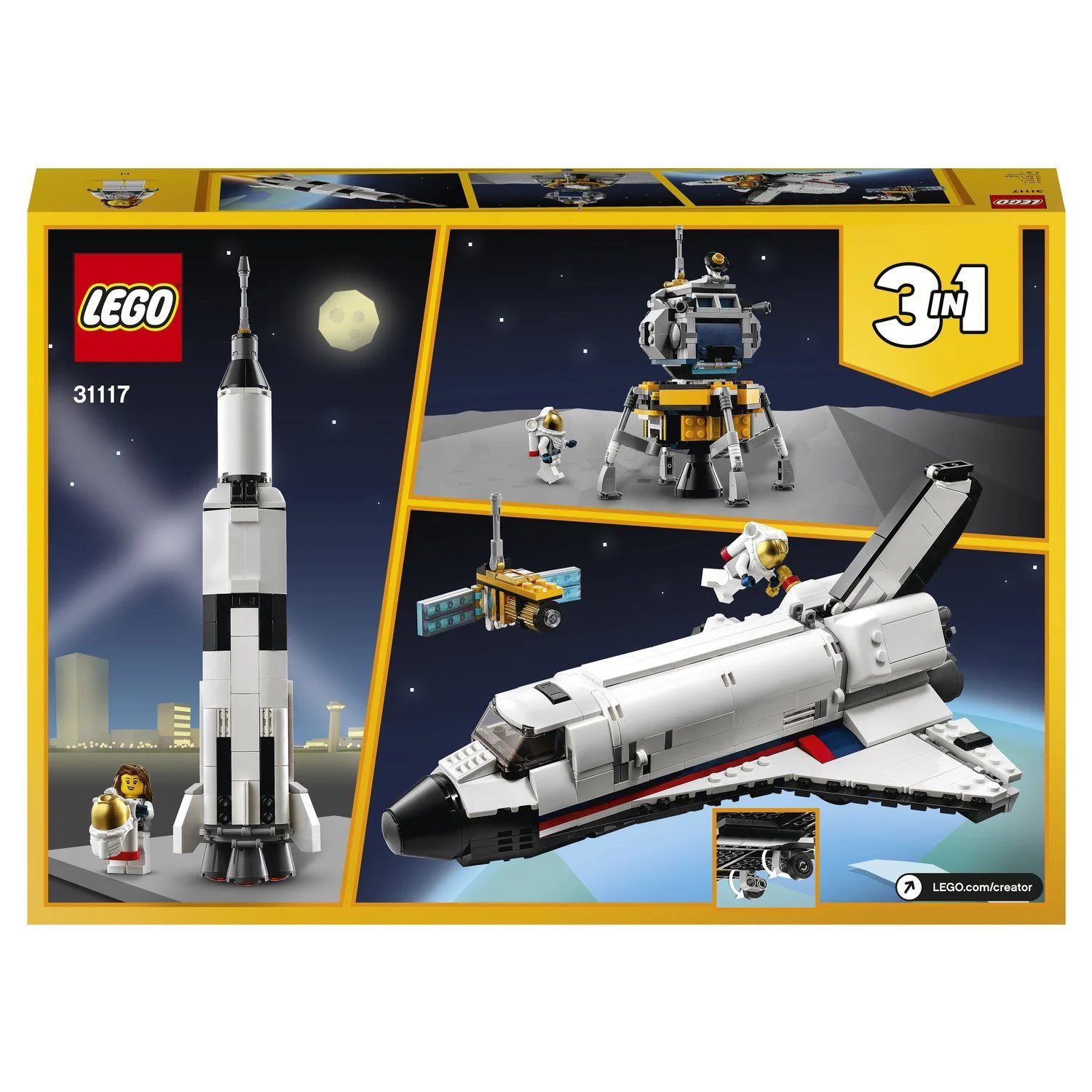 Lego Creator Приключения на космическом шаттле foto