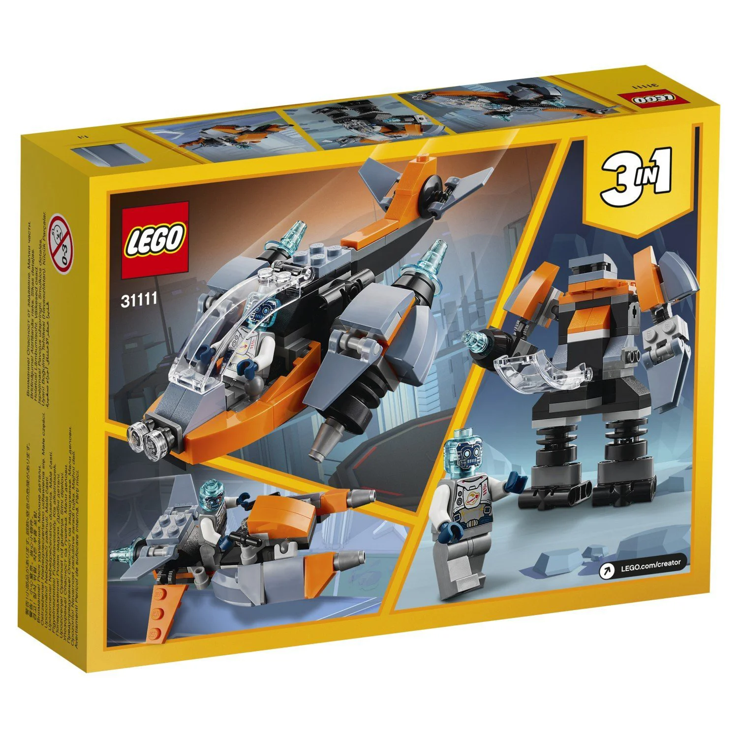 LEGO Creator Cyber Drone foto