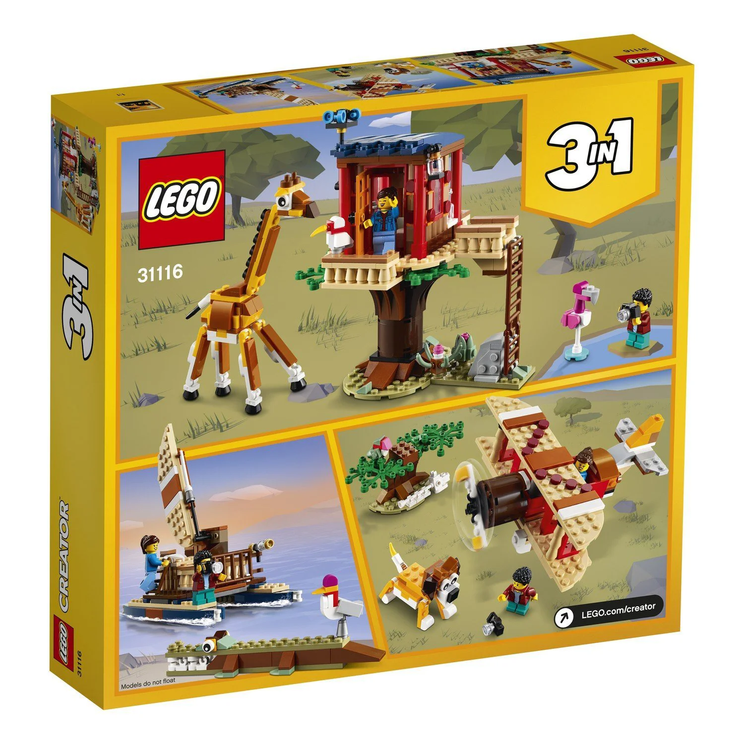 LEGO Creator Safari Wildlife Tree House foto