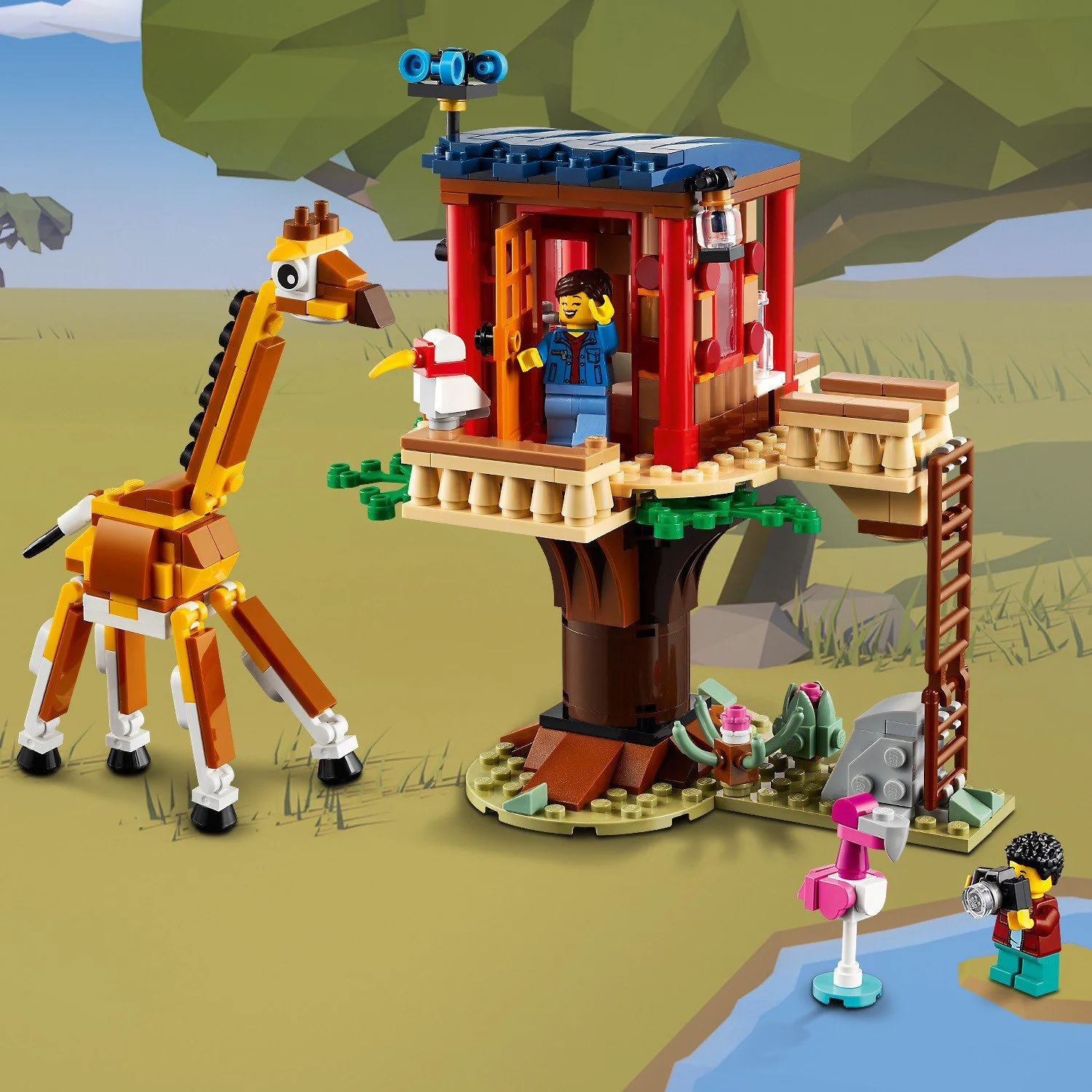 LEGO Creator Safari Wildlife Tree House foto