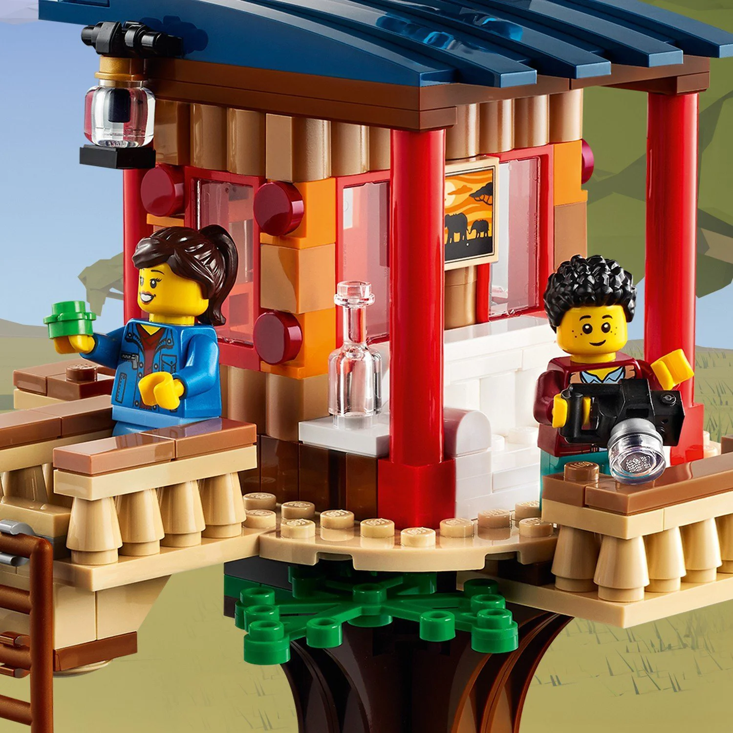 LEGO Creator Safari Wildlife Tree House foto