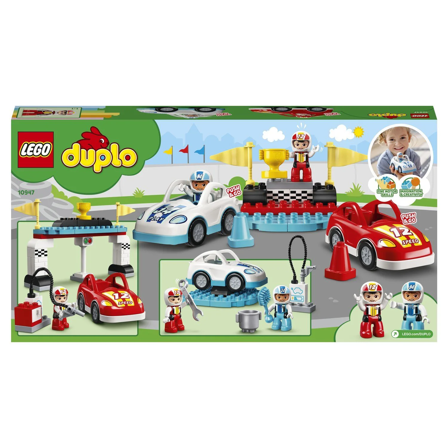 LEGO Duplo Town Гоночные машины foto