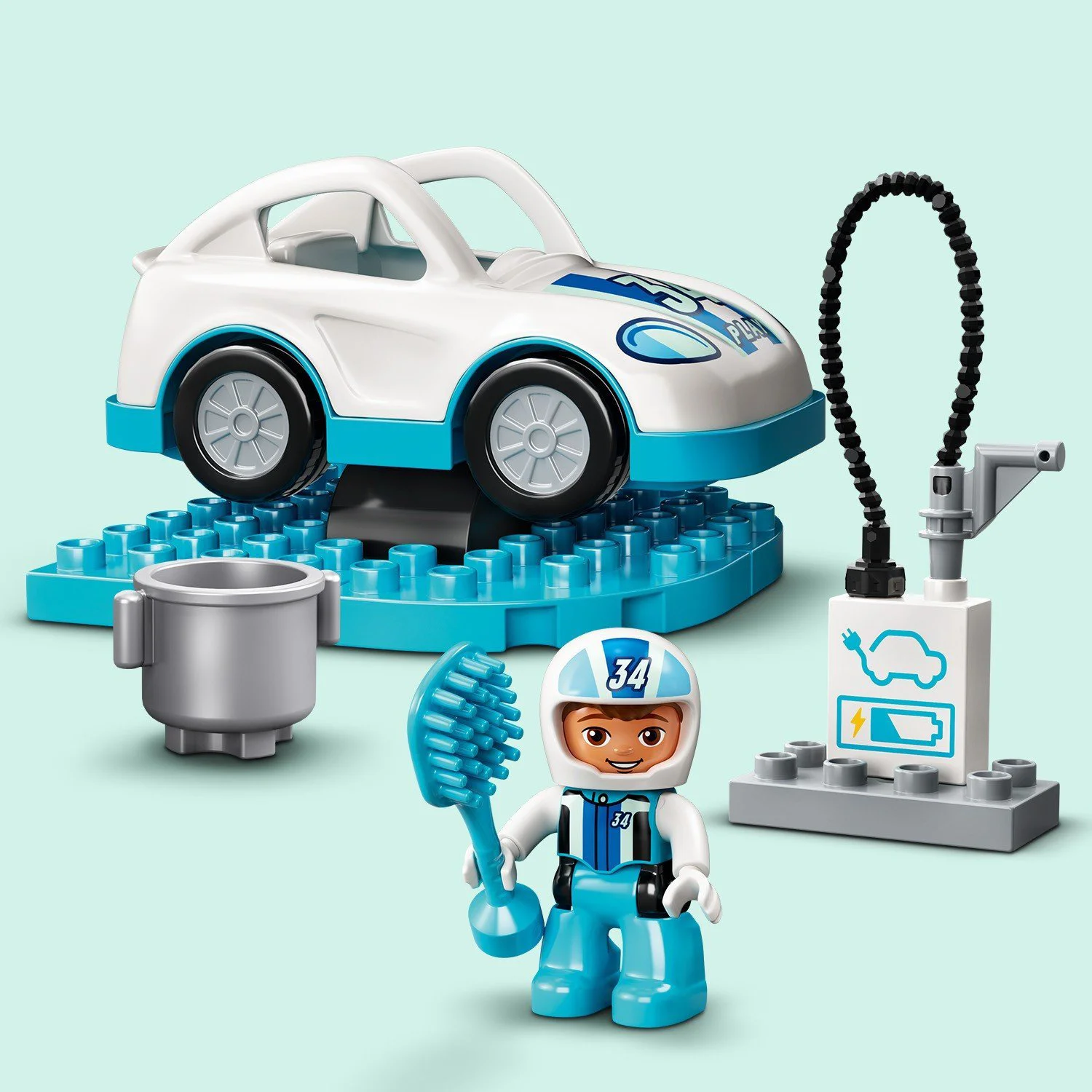 LEGO Duplo Town Гоночные машины foto