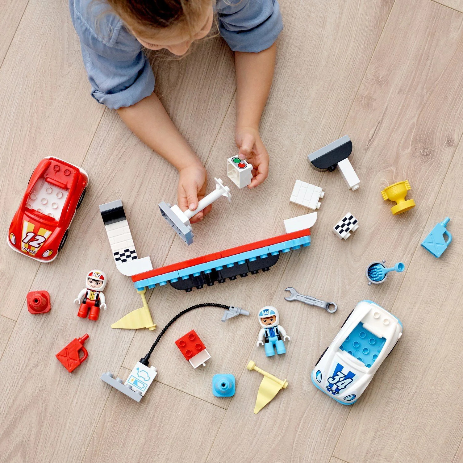LEGO Duplo Town Гоночные машины foto