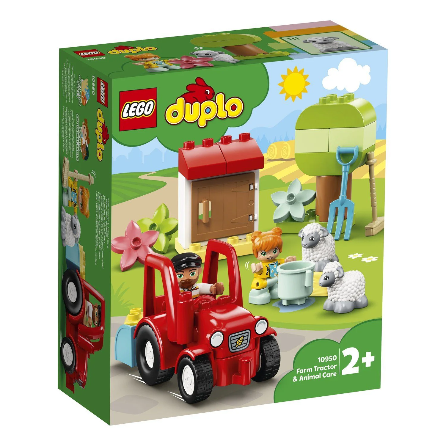 LEGO Duplo Town Farm Tractor & Animal Care foto