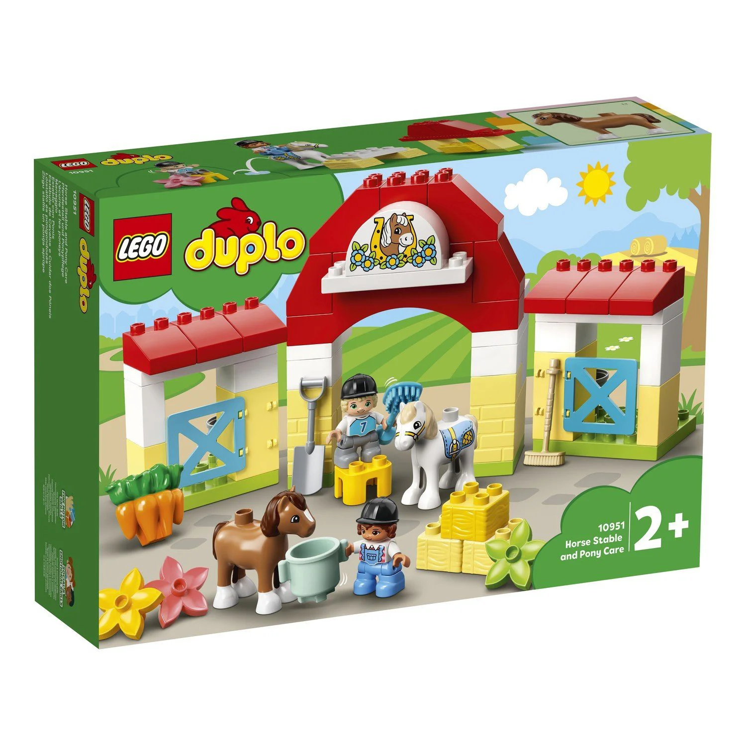 LEGO Duplo Town Horse Stable and Pony Care foto