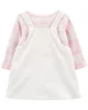 Carter's Set 3 piese Sarafan, bluza si ciorapei foto