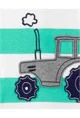 Carter's Pijama bebe cu fermoar Tractor foto