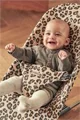 Кресло-шезлонг BabyBjorn Bliss Beige/Leopard, хлопок