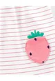 Carter's Set 3 piese Tricou, body si pantaloni scurti Capsuni foto
