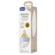 Biberon din plastic Chicco Original Touch Boy cu tetina din latex (4+ luni), 330 ml foto
