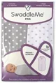 Saci pentru bebelusi Summer Infant SwaddleMe Grey/White Dots (0-2 luni), 2 buc. foto