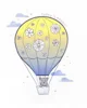 Carter's Tricou Balon foto