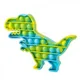 Jucarie Pop It & Flip It Dinozaur multicolor foto